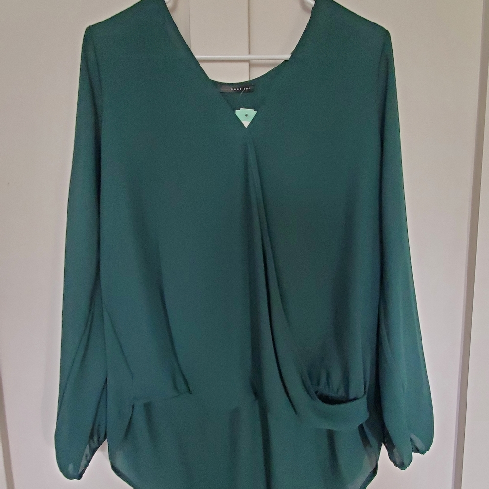 West Kei long sleeve blouse
